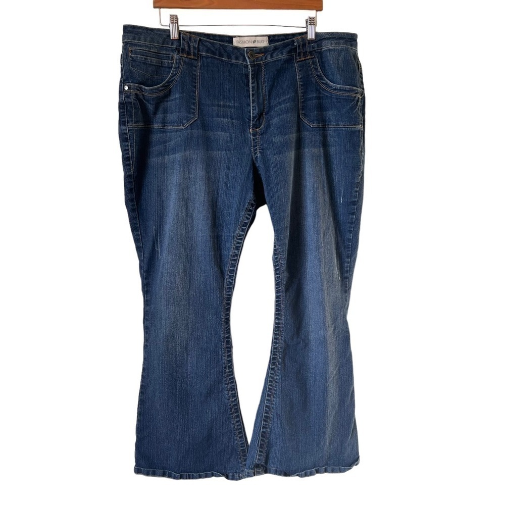 Venezia Women's Boot Cut Jeans - Dark Blue